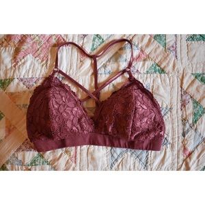 Bozzolo Maroon Bralette